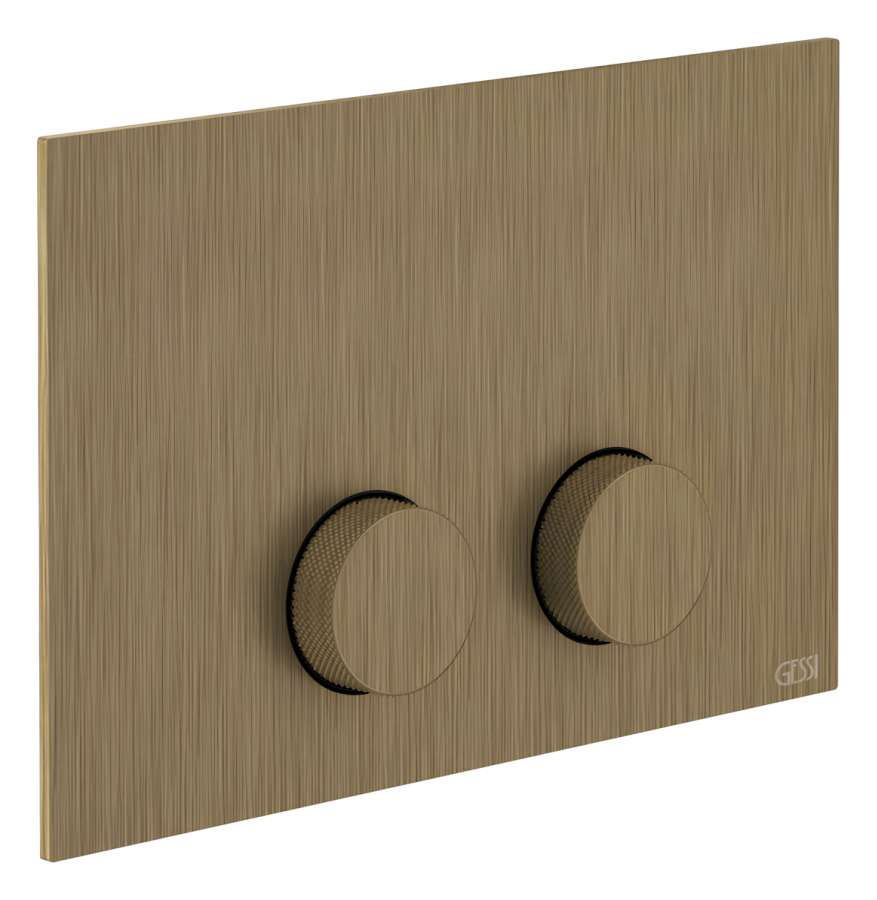 Клавиши смыва Gessi, для TECE (TECEProfil, TECEBox, TECEProfil Octa 2, TECEConstruct), цвет Antique Brass