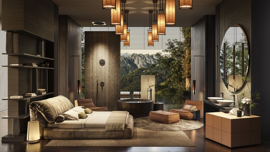 Ручной душ Gessi Anello, с держателем и шланговым подсоединением, цвет Matte Black - изображение 3