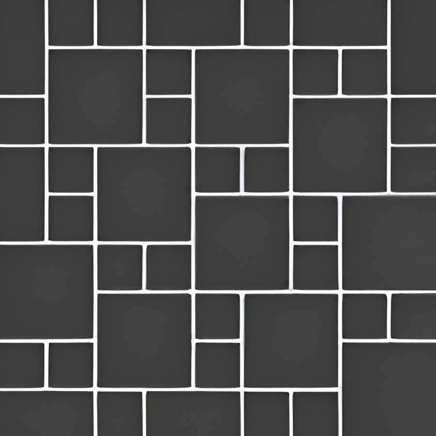 Micro. Керамогранит Microtiles Double Black 30,1x30,1