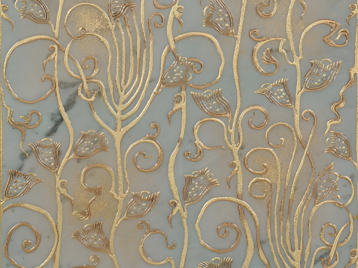 На изображении товар Akros Venezia Камень Decorative Art Alfa Tauri TS Bianco Carrara Gold 30,5X30,5X1 от официального представителя в Москве