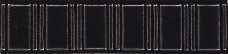 CERAMICHE GRAZIA Бордюр FORMAE PANTHEON 6,5X26 EBONY