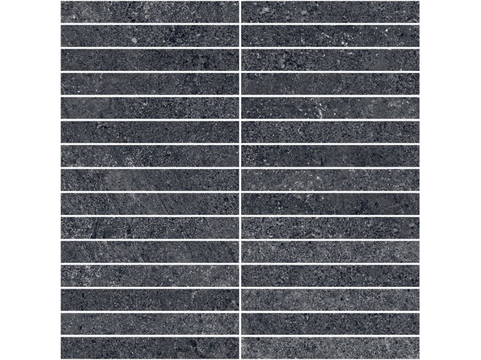 На изображении товар Santagostino Керамогранит Plus Bergstone Black, 30x30 от официального представителя в Москве