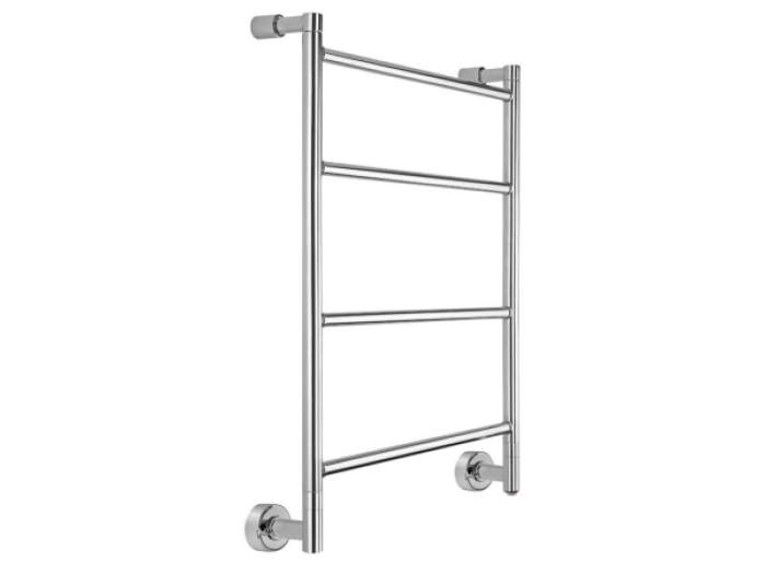 На изображении товар Полотенцесушитель Margaroli Mini, электрический, 667х102x520 мм, скрытая подводка справа, цвет Brushed Chrome от официального представителя в Москве
