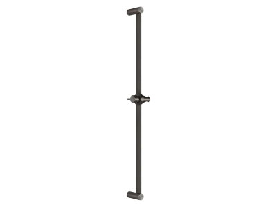Штанга Gessi316, настенная, h828 мм, цвет Black Metal Brushed PVD