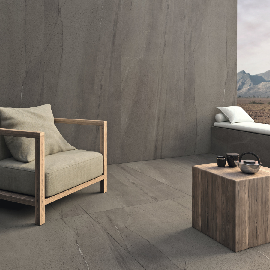 FMG Керамогранит Pietre Lavica Lavica dark naturale 300x100 6мм - изображение 3