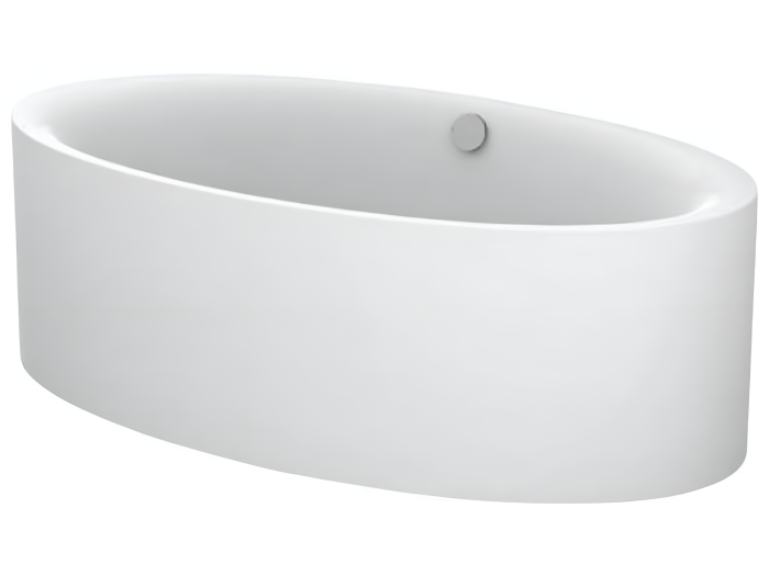 На изображении товар Ванна Bette Eve отдельностоящая, 1800 х 1000 мм, стальная эмалированная, цвет Blue Satin от официального представителя в Москве