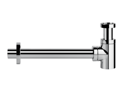 На изображении товар Сифон для биде Gessi Technical Accessories, округлый, цвет Copper Brushed PVD от официального представителя в Москве