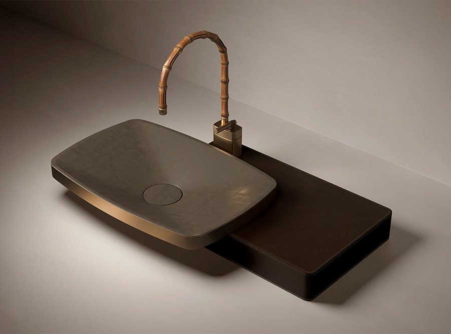 Смеситель для раковины Gessi Jacqueline с низким поворотным изливом, без донного клапана, металлический вентиль Chrome - изображение 8