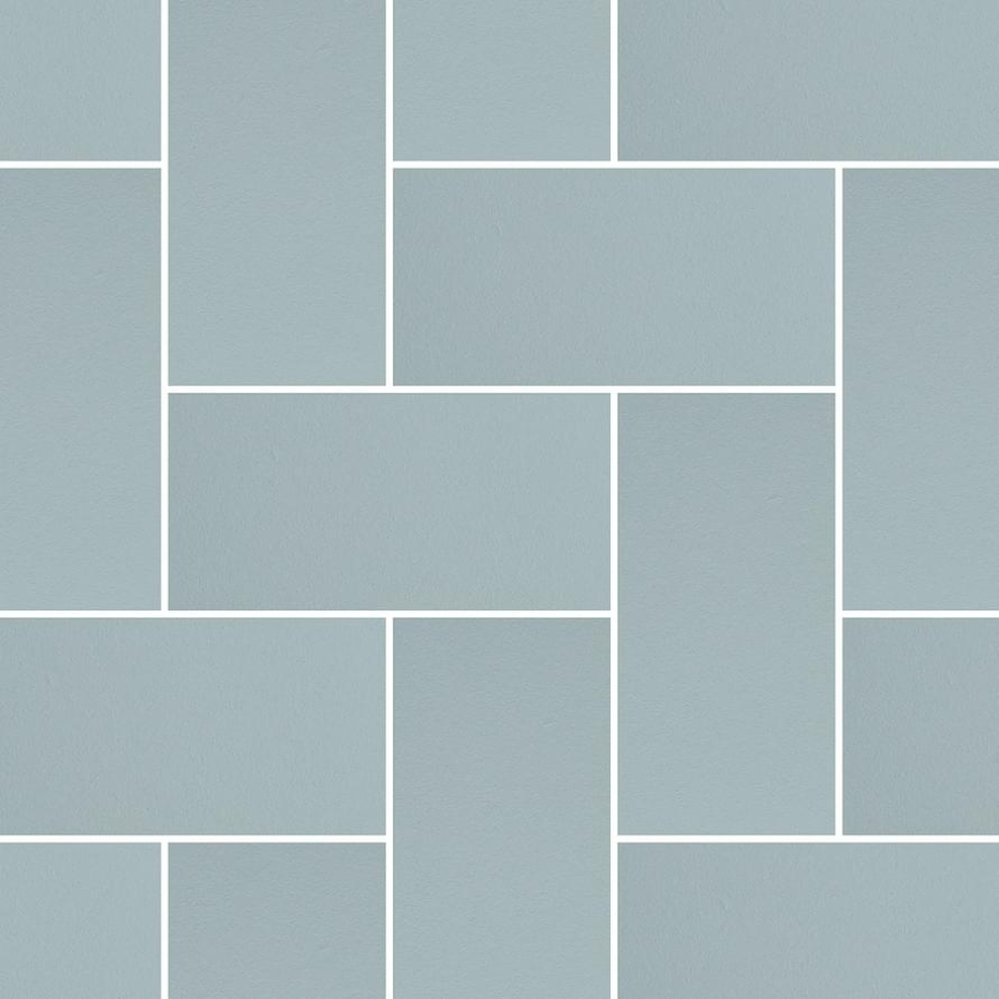 Micro. Керамогранит Microtiles Herringbone Azure 40,2x40,2
