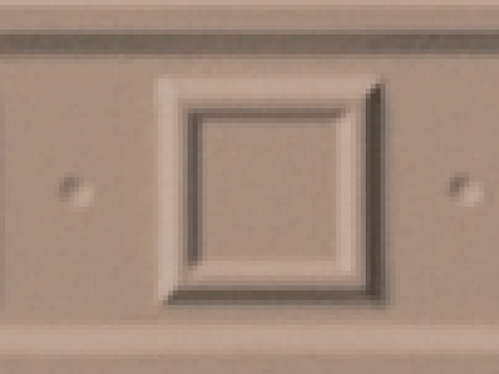 На изображении товар CERAMICHE GRAZIA Бордюр ELECTA SQUARE 6,5X20 MUSCAT MATT от официального представителя в Москве