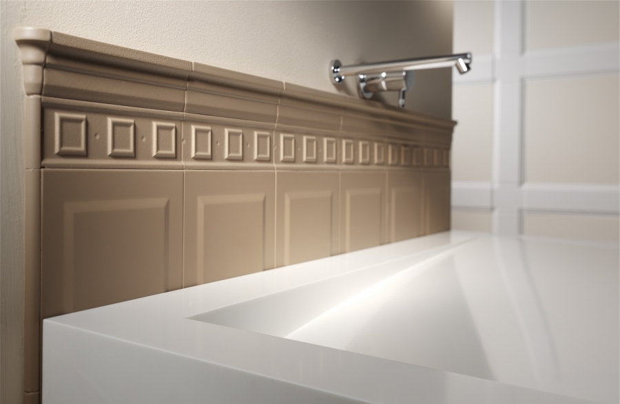 CERAMICHE GRAZIA Бордюр ELECTA SQUARE 6,5X20 MUSCAT MATT - изображение 1