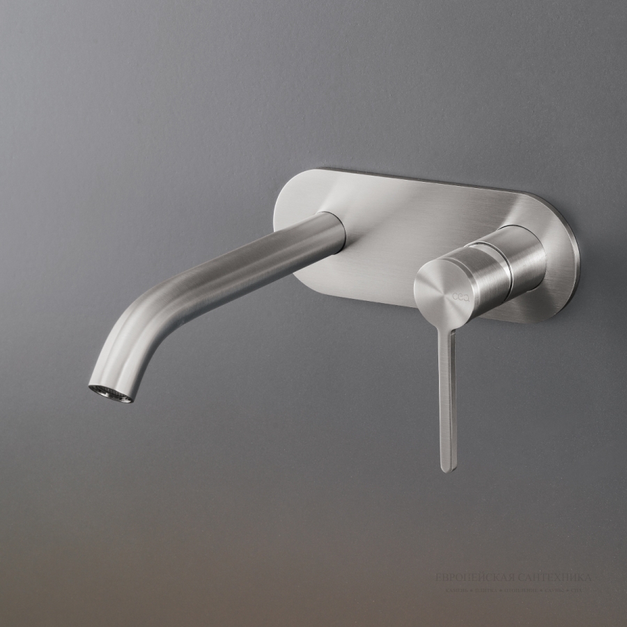 Смеситель для раковины Ceadesign Innovo, настенный (185 мм), внешняя часть, цвет светлое золото сатинированное