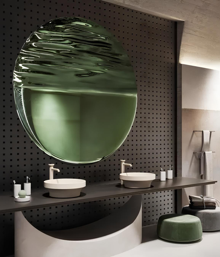 Стакан Gessi Inciso, настольный, ⌀75хh127 мм, цвет Matte White - изображение 1