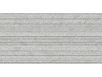 Living Ceramics Керамическая плитка Eme Ductile Reliefs Light Grey Jazz 59,8x119,8