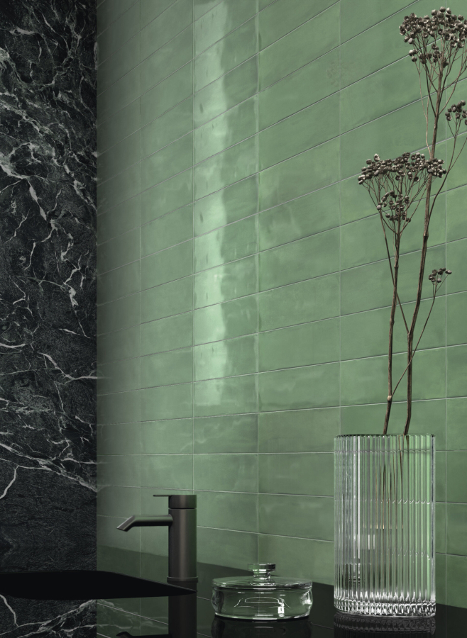 Iris Ceramica Керамическая плитка Elementi Rivestimento Ramine matt 30x7,5 - изображение 1