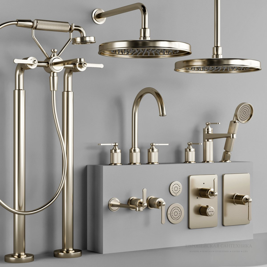 Cмеситель для раковины Gessi Venti20, с зонтичным изливом, донный клапан, цвет Nickel PVD - изображение 3