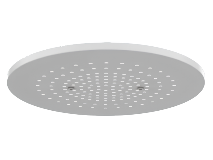 На изображении товар Накладная панель верхнего душа Gessi Afilo, Ø350 мм,, цвет White CN от официального представителя в Москве