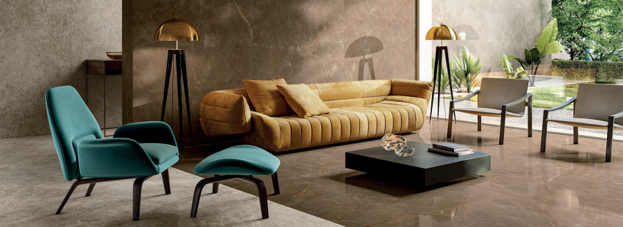 FMG Maxfine Керамогранит Marmi Gaudi stone extra lucidato 150x150 - изображение 1