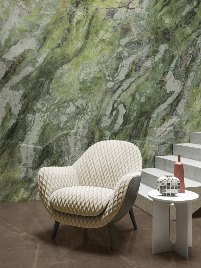 FMG Maxfine Керамогранит Marmi Gaudi stone extra lucidato 150x150 - изображение 3