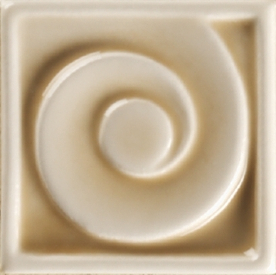 CERAMICHE GRAZIA Вставка ESSENZE ONDA TOZZETTO 5,5X5,5 GELSOMINO