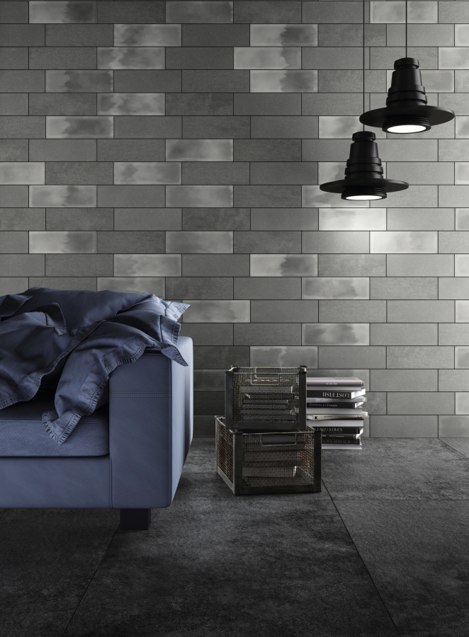 Iris Ceramica Керамическая плитка Diesel Camp Army grey rock 10x30 - изображение 1