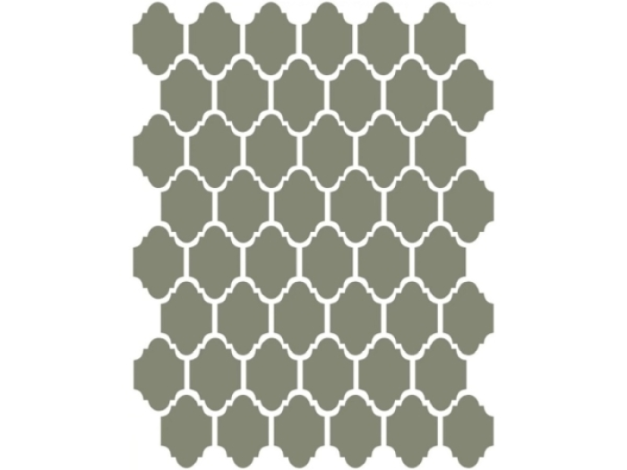 На изображении товар Etruria Керамогранит Xxs Provenzale 5X7 Su Rete Monocolore Oliva от официального представителя в Москве