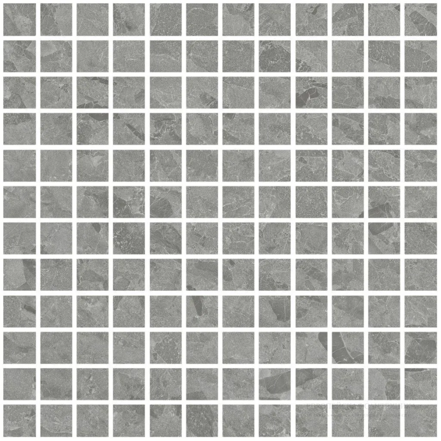 Living Ceramics Керамогранит Eme Grey Mosaic 25 Anti-slip 29,8x29,8