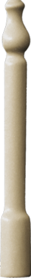CERAMICHE GRAZIA Угловой элемент AMARCORD ANGOLO ZOCCOLO 20X2 DARK TABACCO MATT