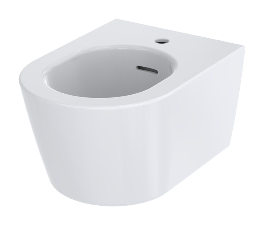 Биде Toto RP 380x540x290 мм подвесное, с отверстием под смеситель, с переливом, керамика, цвет белый