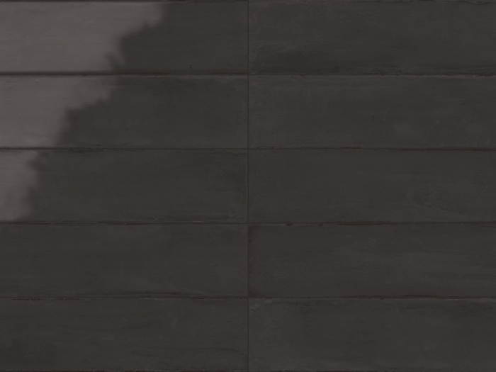 На изображении товар Iris Ceramica Керамическая плитка Elementi Rivestimento Carbone glossy 30x7,5 от официального представителя в Москве
