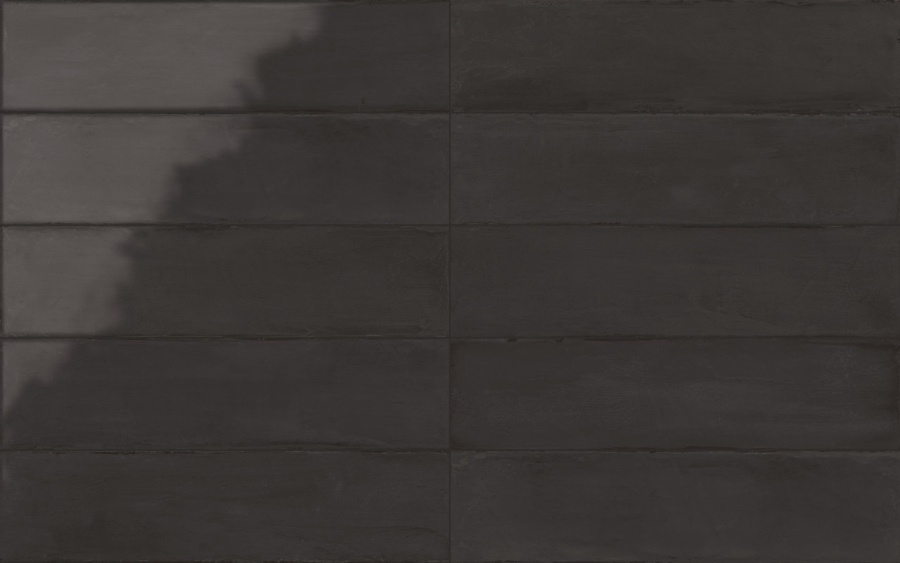 Iris Ceramica Керамическая плитка Elementi Rivestimento Carbone glossy 30x7,5