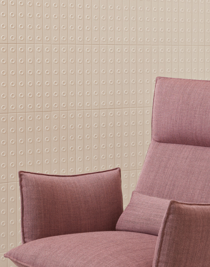 Mutina Керамическая плитка Punto Matt Down Red 21X31,5 - изображение 1