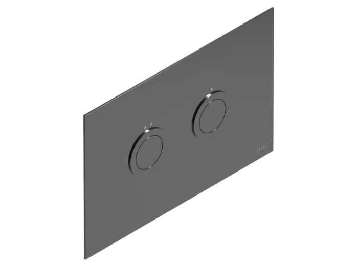 На изображении товар Панель смыва THG О, совместимая с баком GEBERIT SIGMA, цвет тёмная бронза от официального представителя в Москве