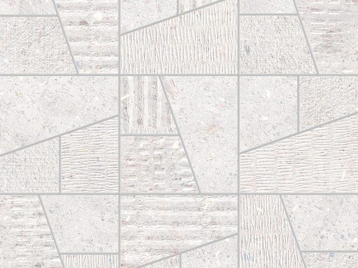 На изображении товар La Fabbrica Ava Керамогранит Agglomerate 30X30 Decoro Quadrotto Pearl nat\lap 30x30 от официального представителя в Москве