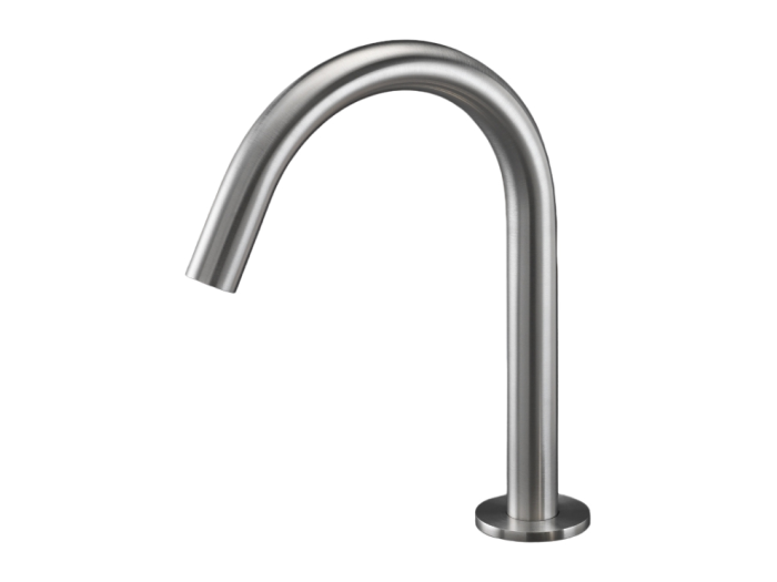 На изображении товар Излив CeaDesign Free Ideas для раковины, аэратор, поворотный, установка на горизонтальную поверхность, нержавеющая сталь, цвет сатинированная сталь от официального представителя в Москве