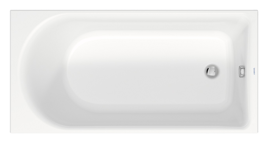 Ванна Duravit D-Neo, встраиваемая, 1500x750 мм, с 1 наклоном для спины, цвет белый