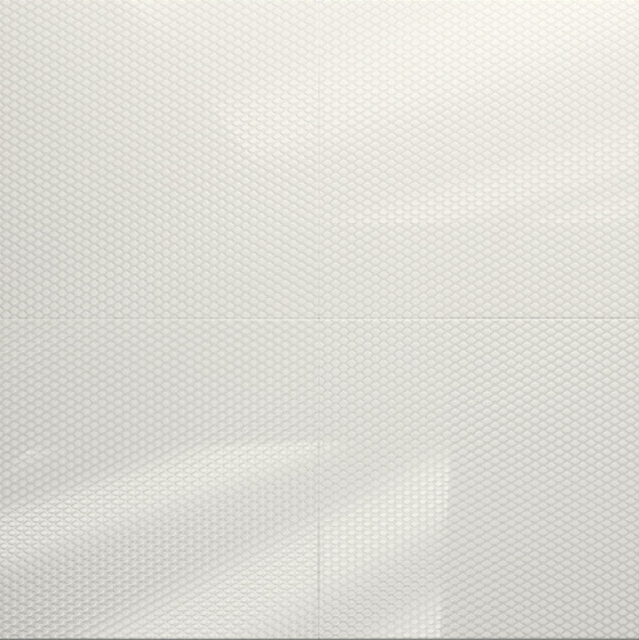 Iris Ceramica Керамическая плитка Diesel Fence White micro glossy 20x20 - изображение 1