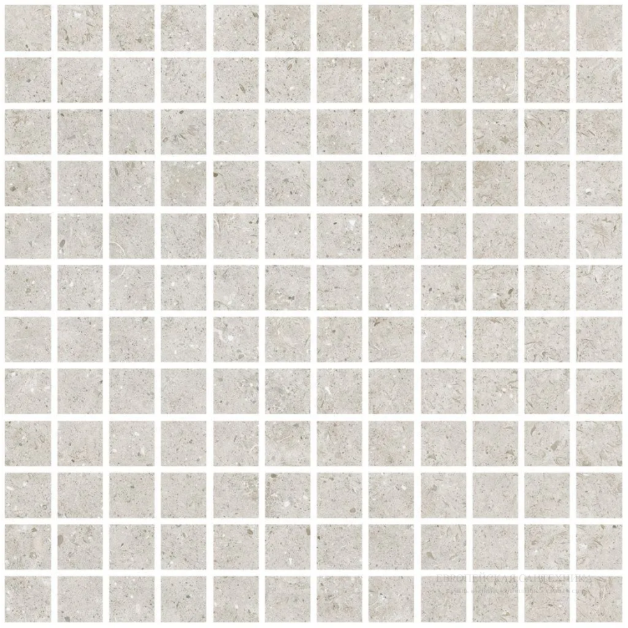 Living Ceramics Керамогранит Bera&Beren Light grey Mosaic 25 Natural 29,8x29,8