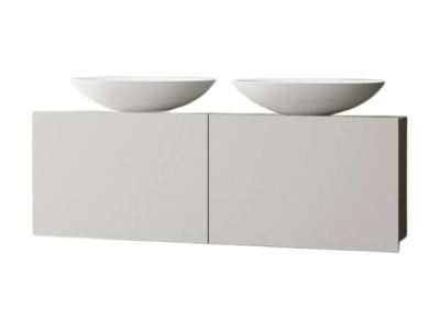 На изображении товар База под раковину Antonio Lupi Nemesis, 108 x 49 x 50 см, цвет белый от официального представителя в Москве