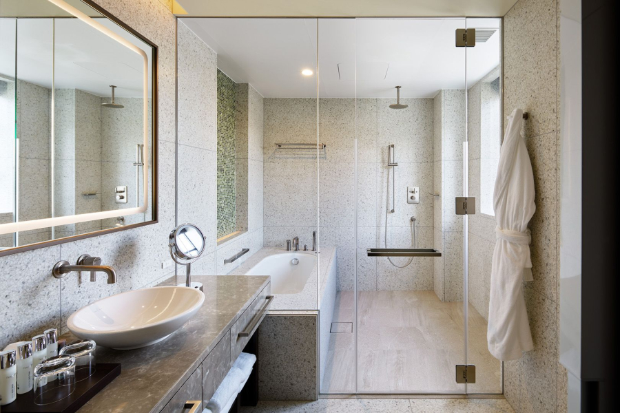 Термостат Gessi Inciso, встраиваемый, с переключателем на 3 выхода, внешняя часть, цвет Chrome - изображение 2