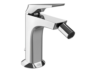 Смеситель для биде Gessi Ventaglio, однорычажный, с донным клапаном, цвет Chrome