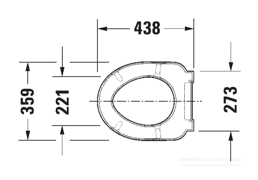 Сиденье с крышкой Duravit Architec для унитаза, Soft-Close, цвет белый - изображение 5