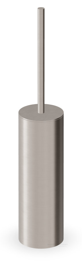 Ёршик для унитаза Zucchetti On, напольный, цвет Brushed Nickel
