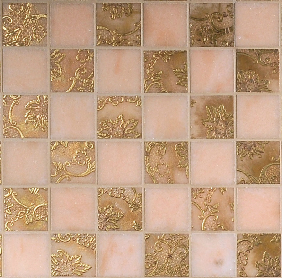 Akros Venezia Камень Decorative Art Alfa Eridani TS Rosa Portogallo Gold 30,5X30,5X1