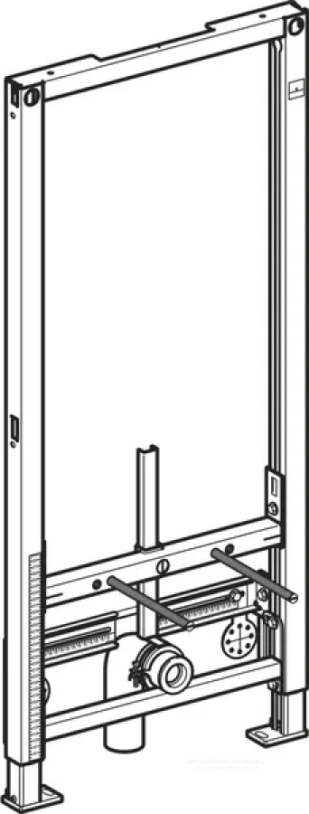 Инсталляция Geberit Duofix для подвесного биде, самонесущая рама - изображение 4