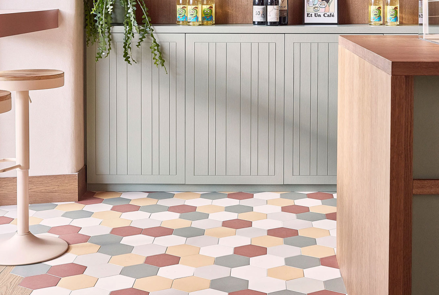 Etruria Керамогранит Hex 15X17 Esagono Perla - изображение 4