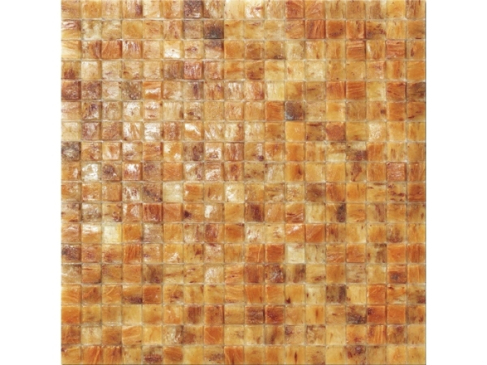 На изображении товар Sicis Стеклянная мозаика Firefly Namibia chips size 15х15 mm sheet size 295x295 mm от официального представителя в Москве