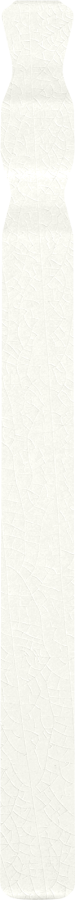 CERAMICHE GRAZIA Угловой элемент ELEGANCE ANGOLO ZOCCOLO 1,2X15 SNOW CRAQUELE