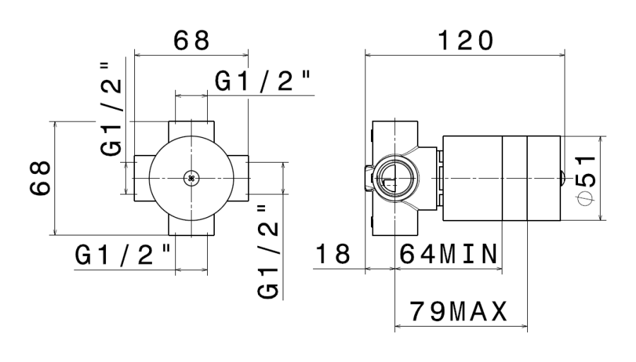 Скрытая часть переключателя Newform, на 3 потребителя - изображение 1