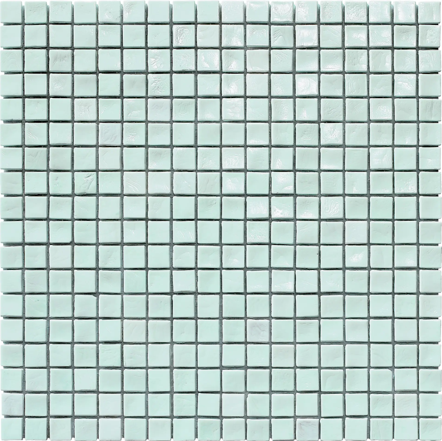 Sicis Стеклянная мозаика Murano Smalto Aquamarine 0 chips size 10x10 mm sheet-size 295x295 mm
